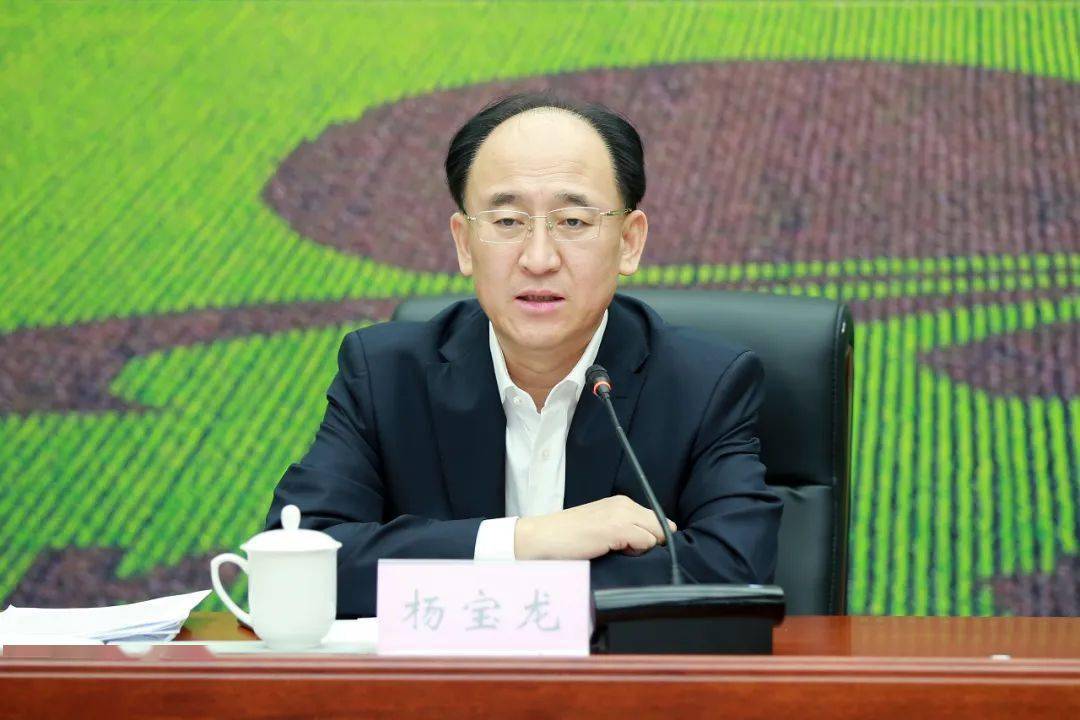 1月6日,北大荒农垦集团有限公司党委副书记,副董事长,总经理杨宝龙