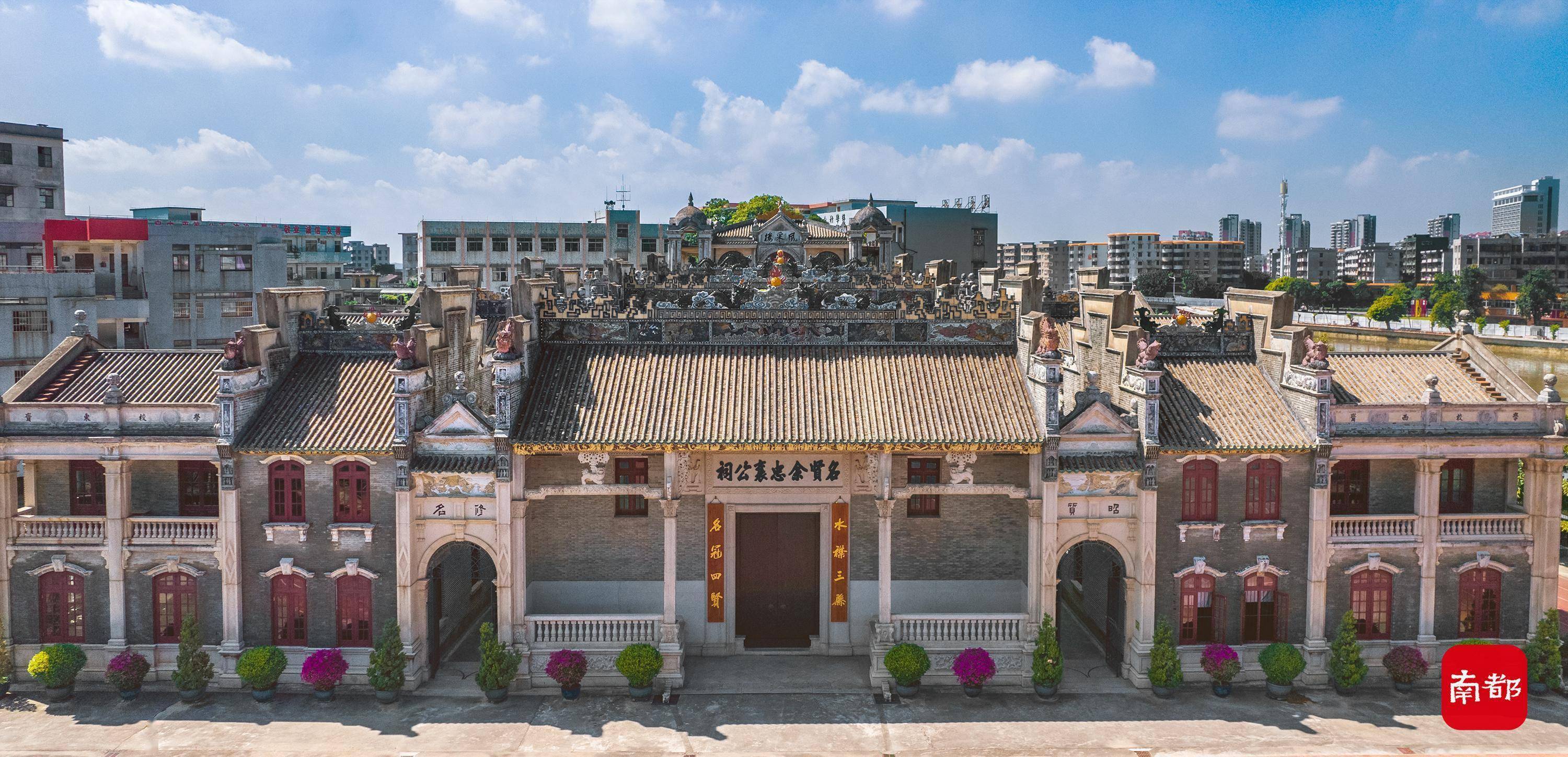 开平风采堂:百年建筑之美,一间建在学校里的祠堂
