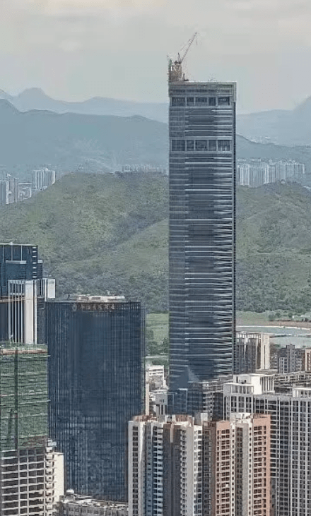 深圳赛格大厦施工图片