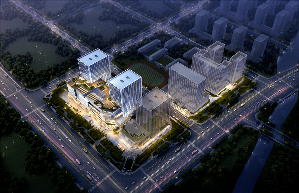 一周规划中豪拱墅区桃源单元2个相邻商业项目