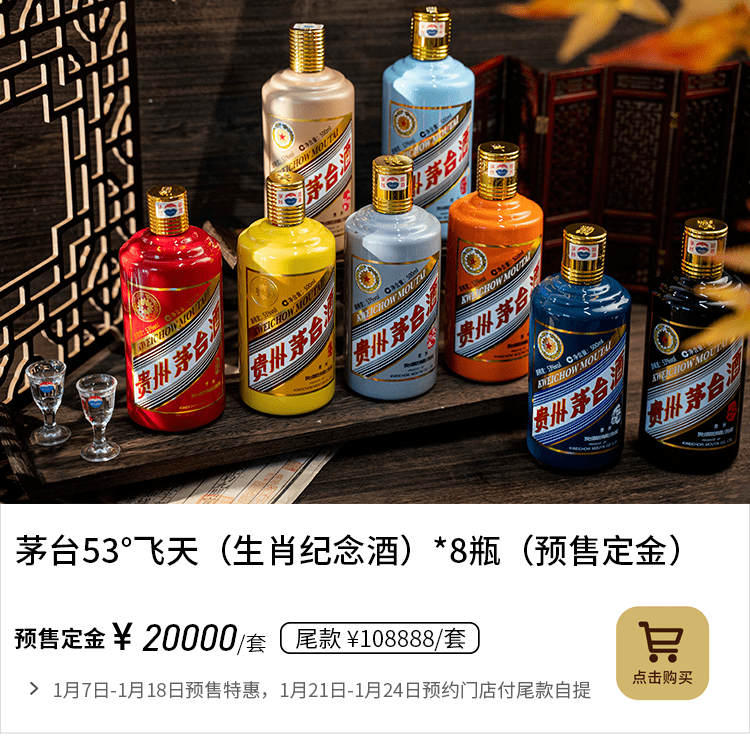 史上超难集齐的生肖纪念酒,我们给你找全了!限量40套