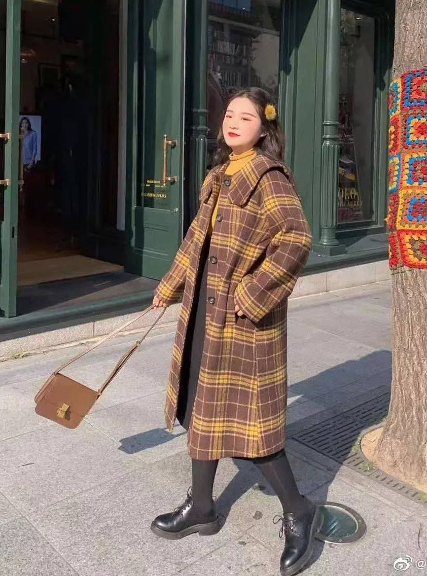 矮胖星人的秋冬穿搭指南!_姐妹_材质_毛衣
