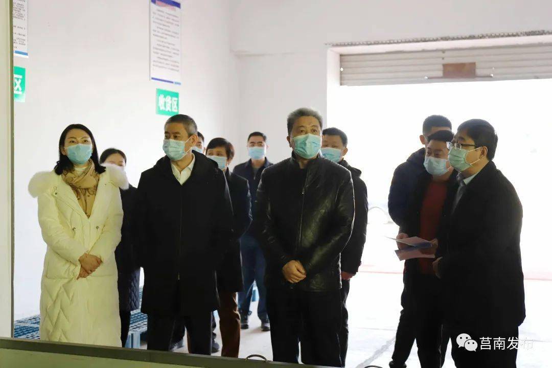 谭庆功到莒南县督导疫情防控工作