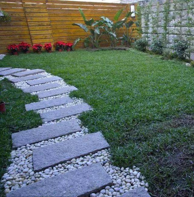 家里有个庭院地面一定这样设计太美了