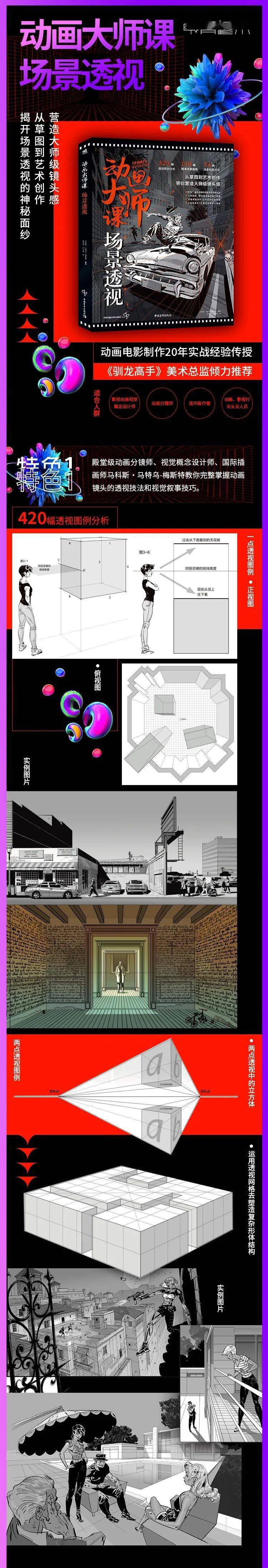 透视|动画技法「圣经级」教材又出新，全面讲解透视技法！