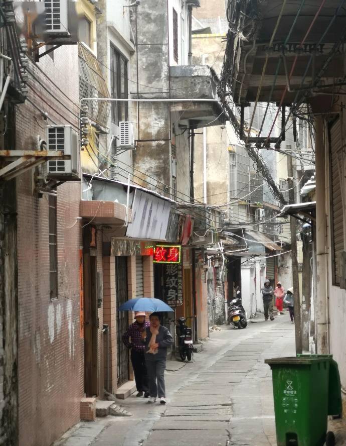 阳江的古城老街图片
