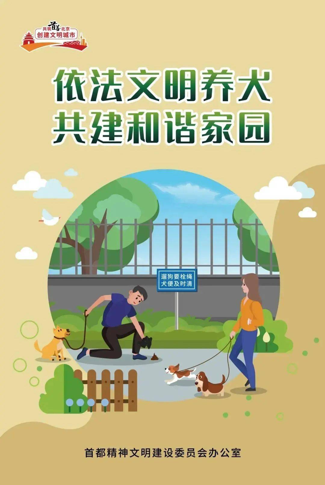 公益广告|文明养犬,共建和谐家园