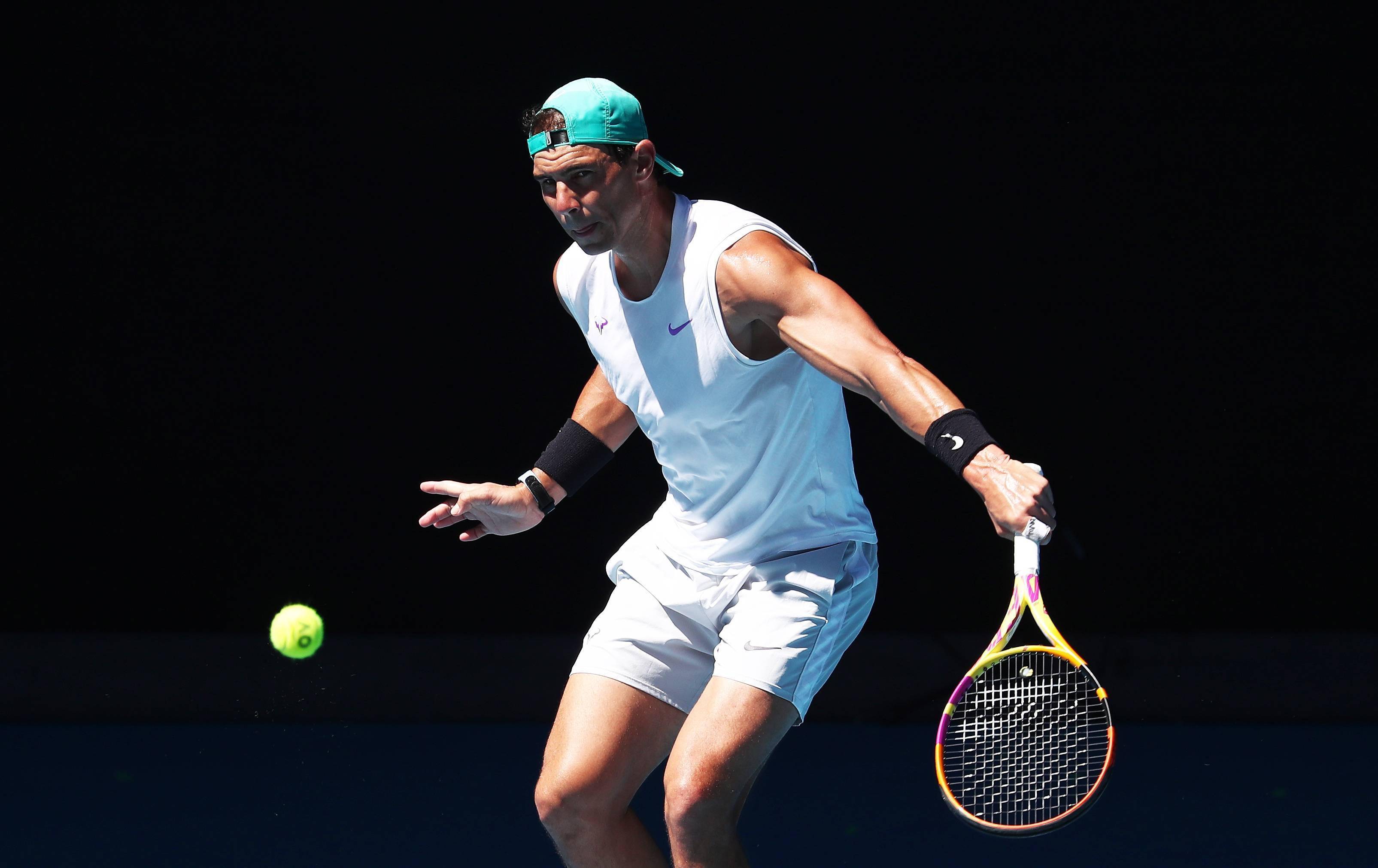 训练|网球——纳达尔备战澳网