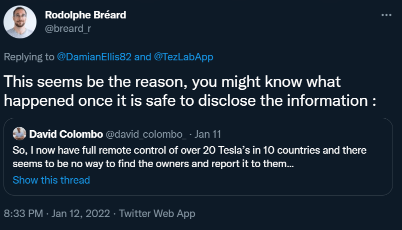 19岁「黑客」连续破解25辆特斯拉：远程控制门窗、灯光、音乐，还能直接开走