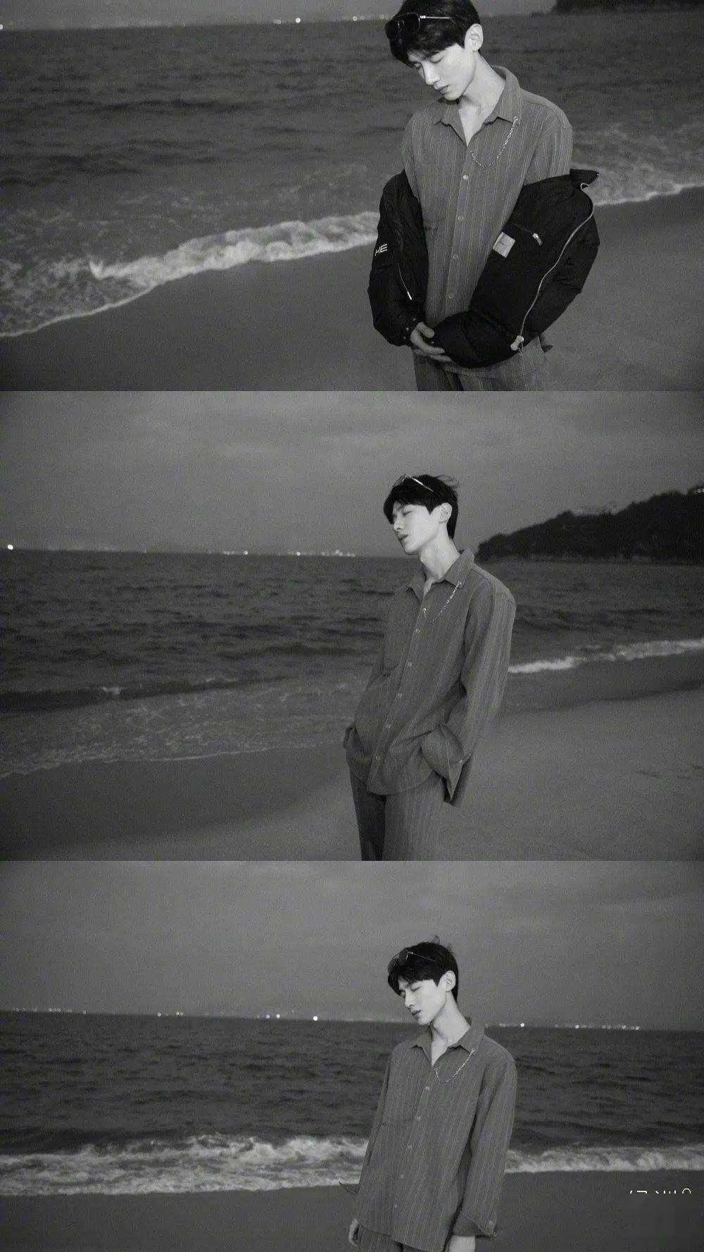 白敬亭拍照怎么能这么好看!_镜头_示范_背影