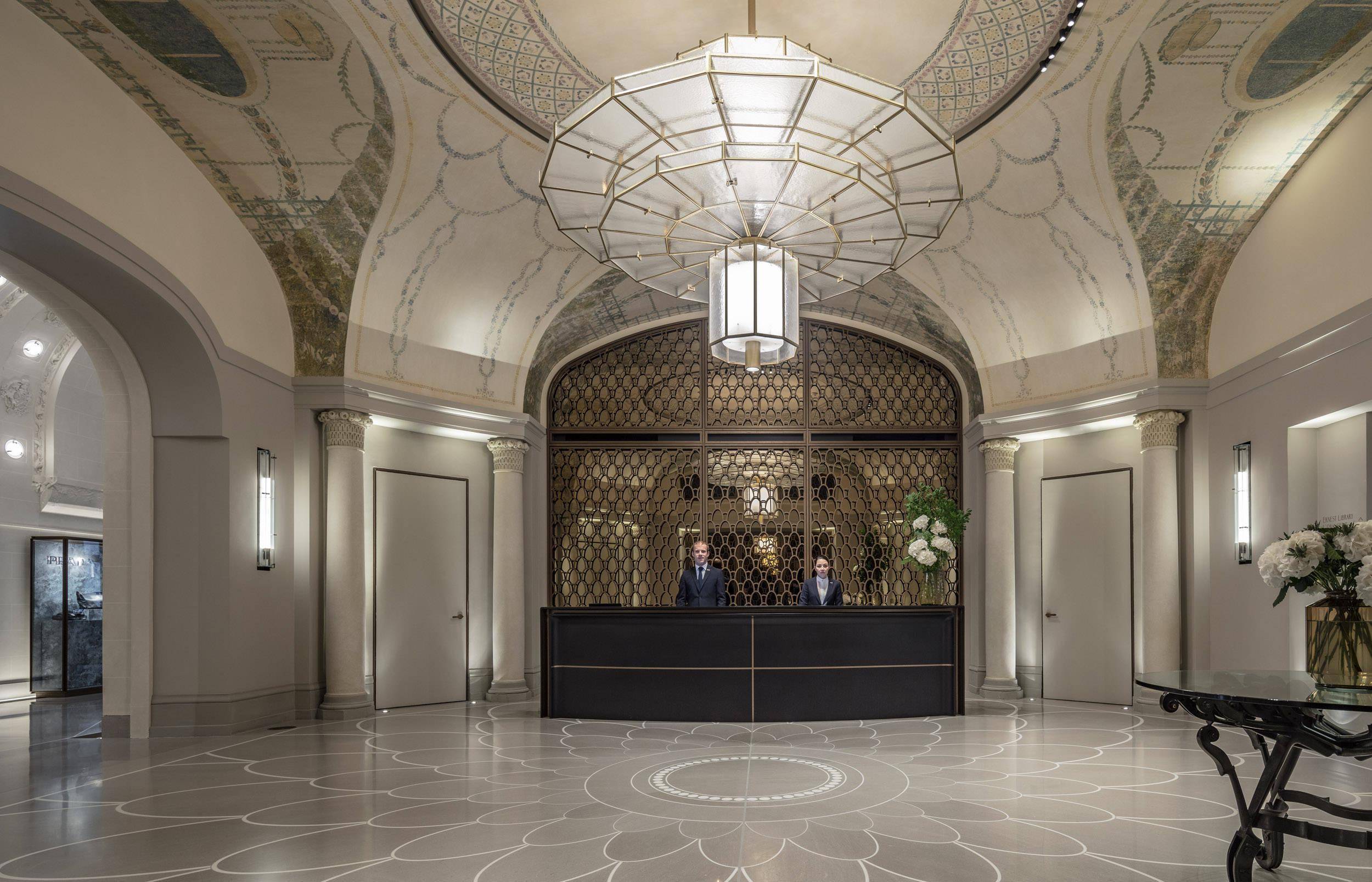 星级酒店大堂酒店大厅前台合集快捷酒店照片效果图参考素材