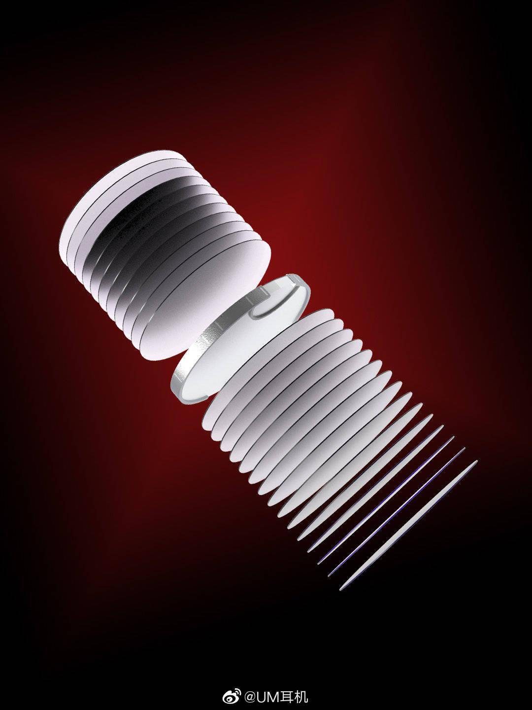 陶瓷|UM 发布 Red Halo/FE 旗舰耳机：骨传导+12 动铁，全球限量 20 副