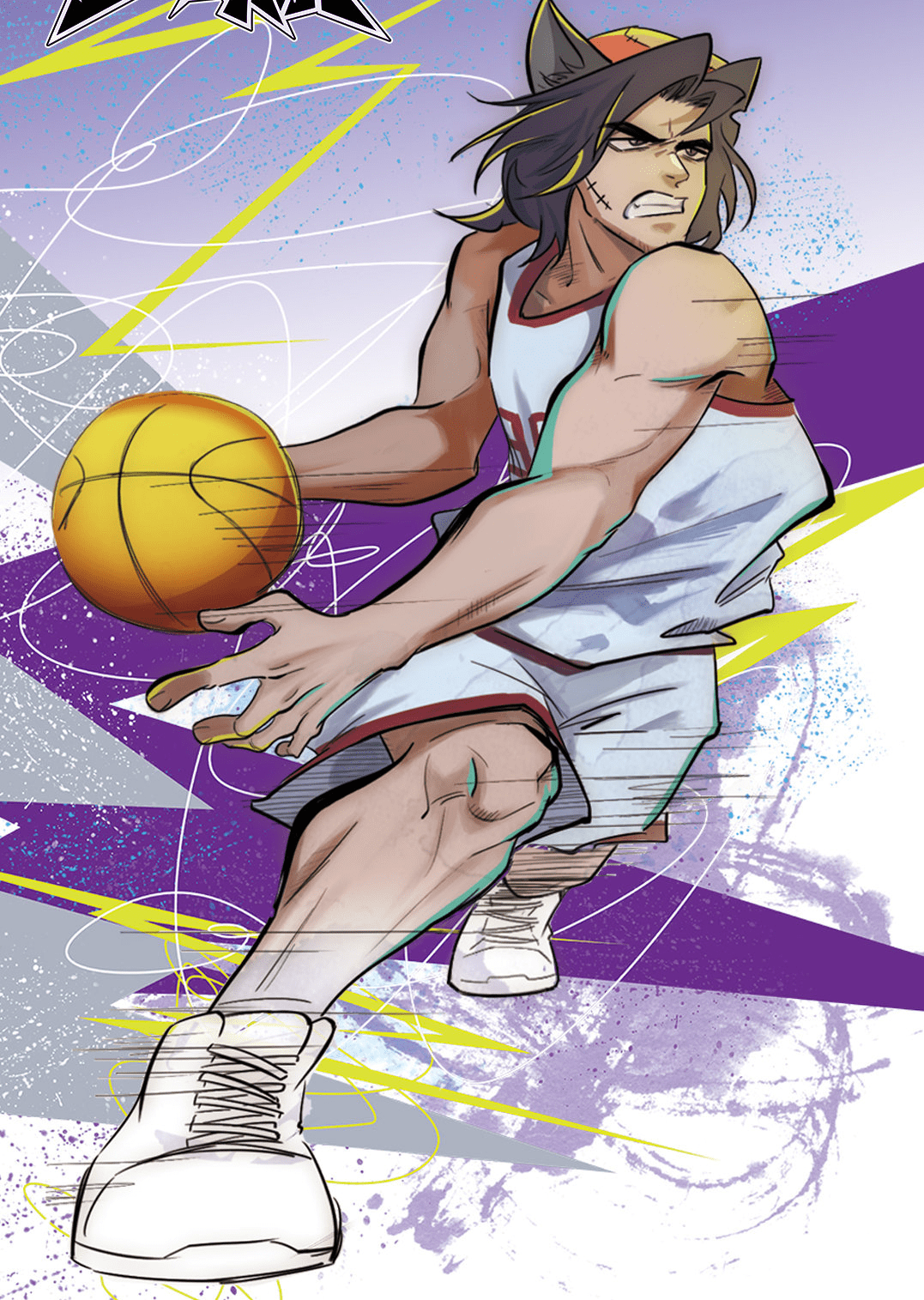 灰太狼拟人图曝光六边形战士气势十足凶猛球姿太帅了