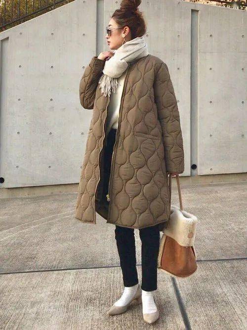 身材 “大衣”失宠了？现在流行这么穿！保暖又显瘦！