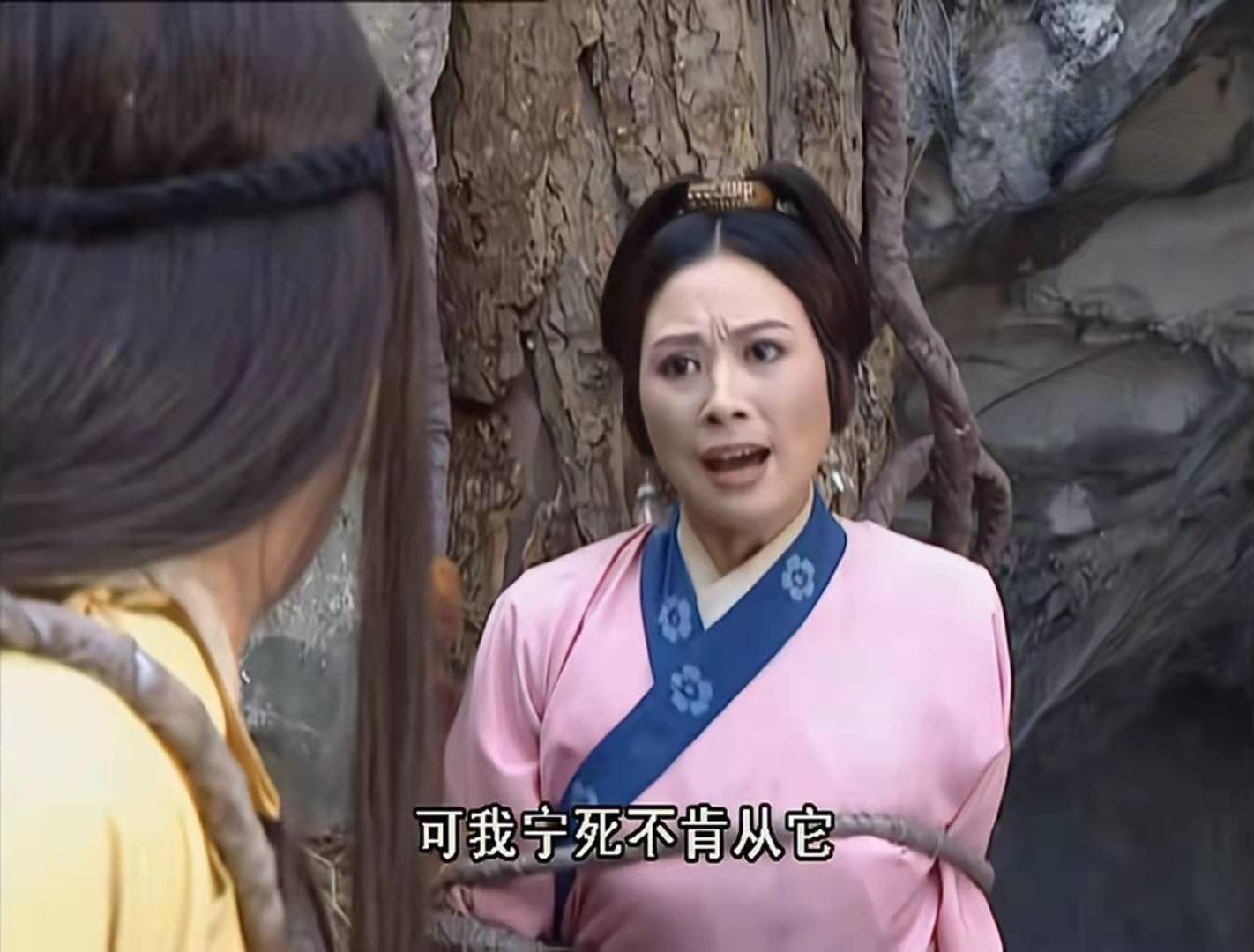 在隐雾山上,樵夫带着双目失明的母亲和妻子以砍柴为生.