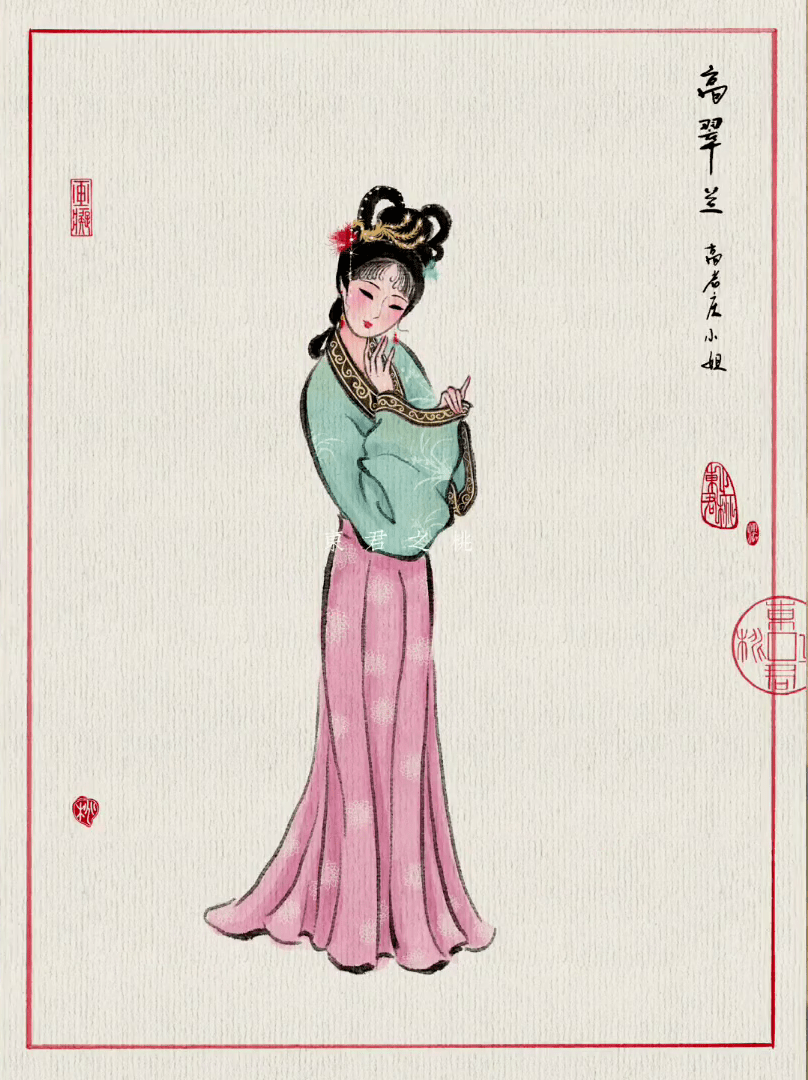 这才是中国美人90后女生手绘西游记女子图鉴全员绝色