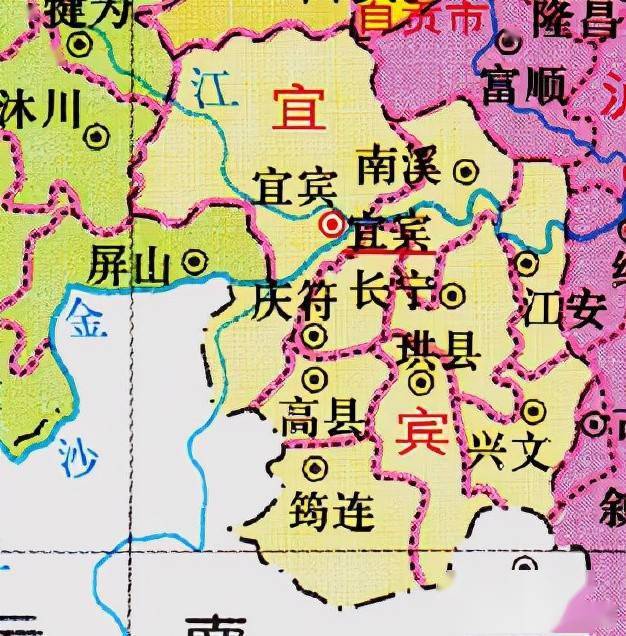 宜宾市高县建置沿革史如今县城居然曾是史上邻县县城