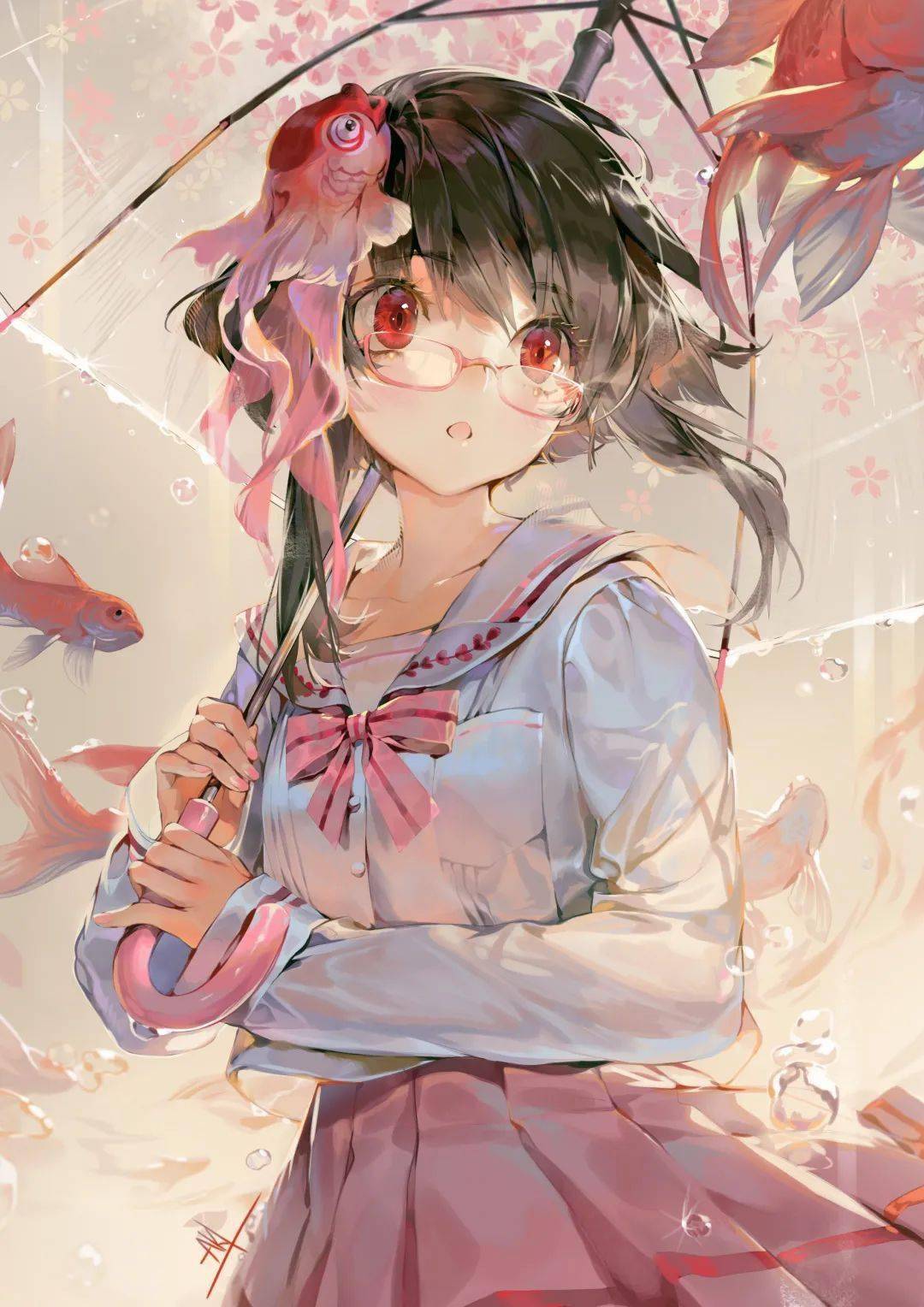 一周漫游壁纸 | 不要被三次元的女人骗了哦~_二次元_山桂贰_akizero