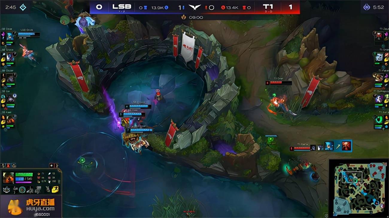 拉克丝|LOL-LCK：Zeus纳尔如来神掌一拍二，T1兵不血刃2-0轻取LSB