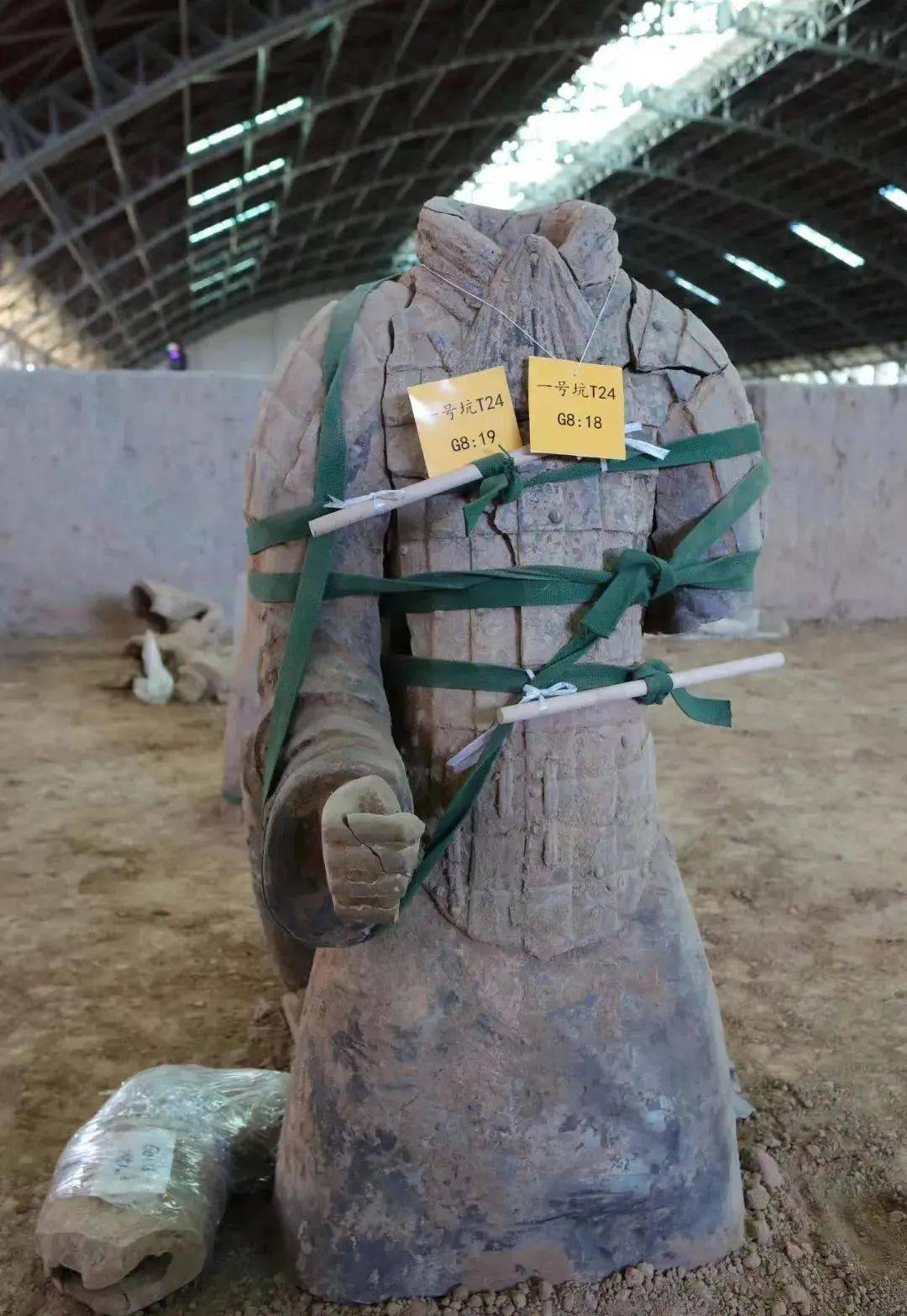 秦兵马俑一号坑新发现20余件陶俑意义重大