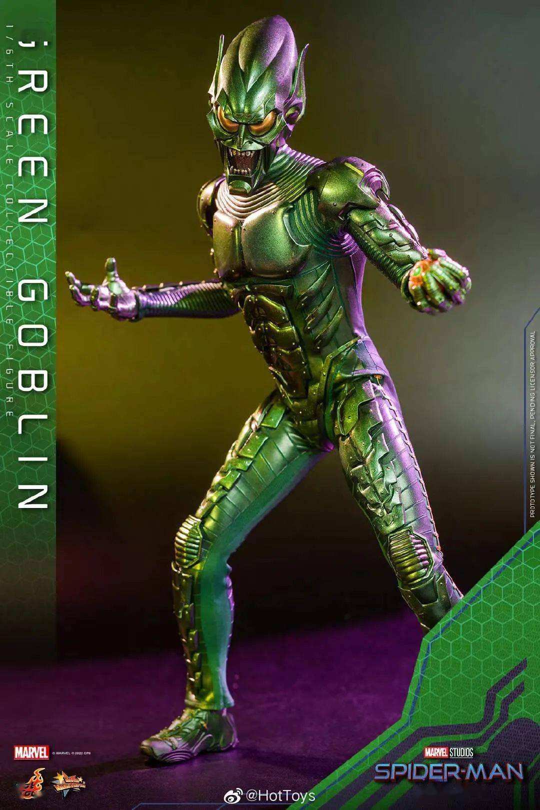 hottoys正式公布《蜘蛛侠英雄无归》中的绿魔