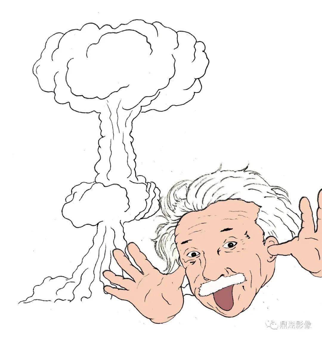 原子弹简笔画图片