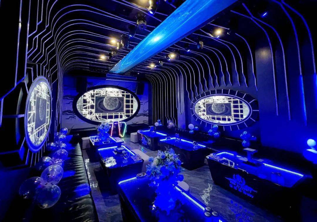 party视觉 听觉的极致体验作为四会充满科技元素的派对ktv既有直观的