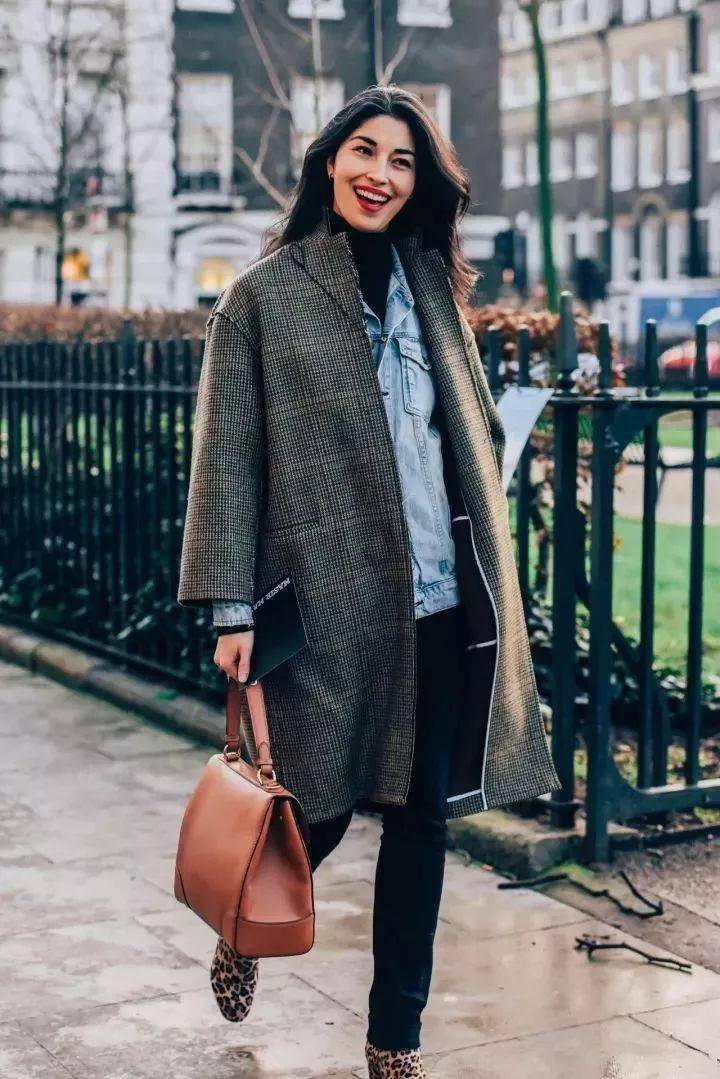 整体 冬天叠穿混搭保暖又时髦