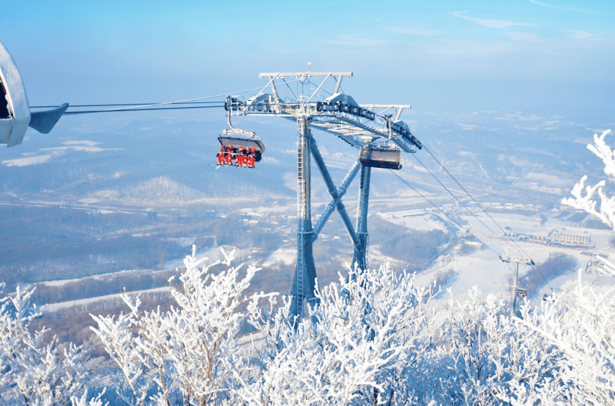 九台马鞍山冰雪世界图片