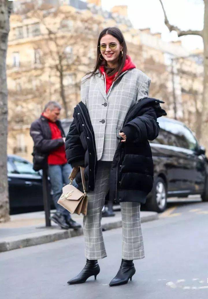 整体 冬天叠穿混搭保暖又时髦