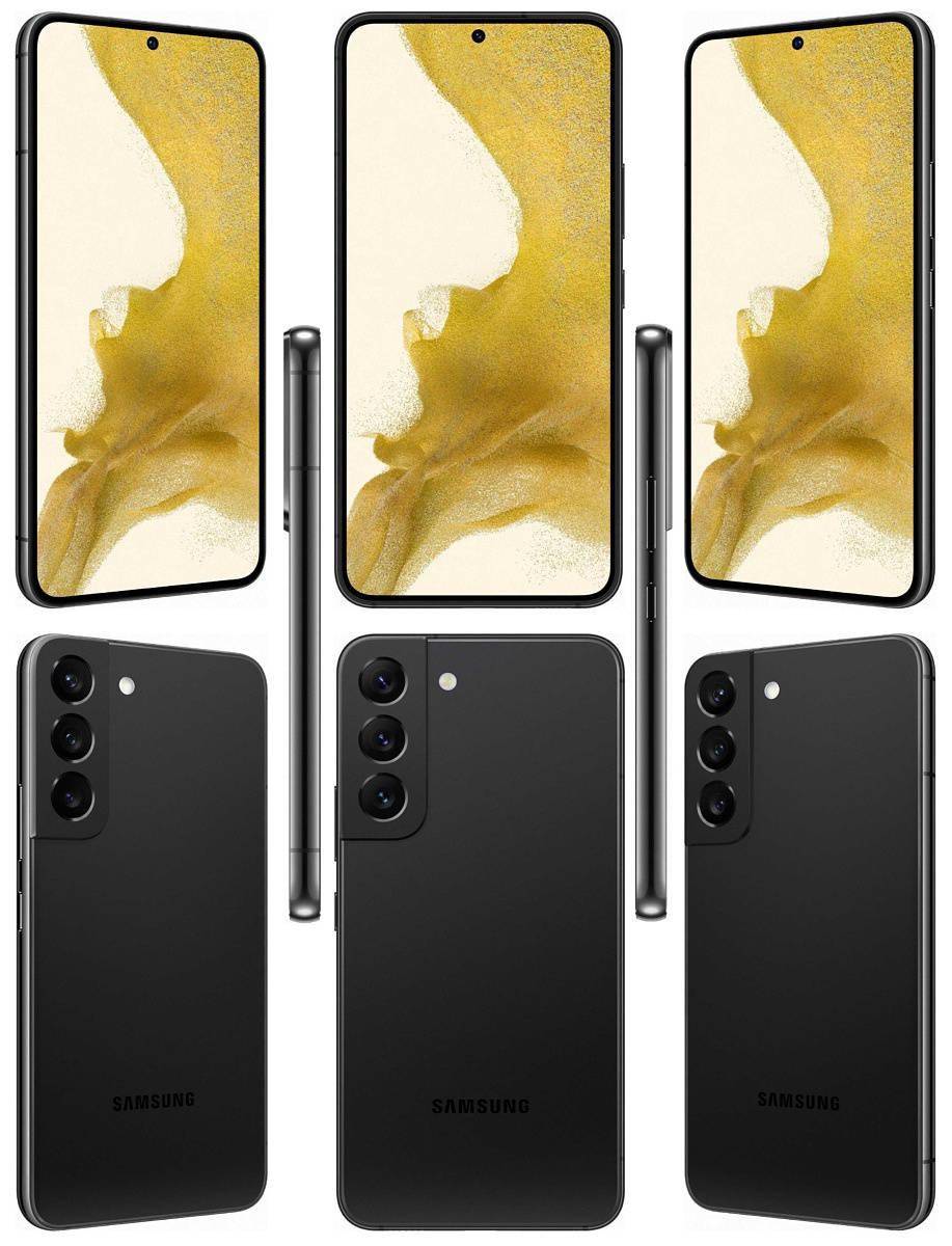 三星 Galaxy S22 / Plus / Ultra 所有配色渲染图流出