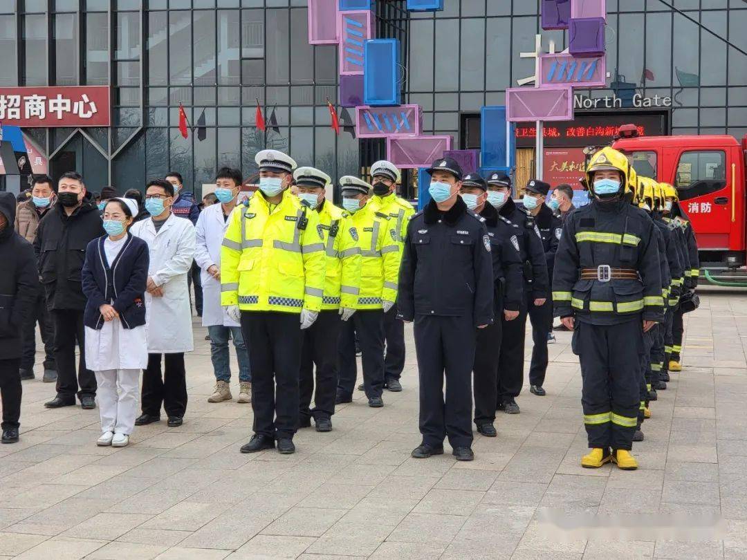 白沟新城组织开展2022年商贸行业火灾应急救援演练_孙宝山_应急_白沟