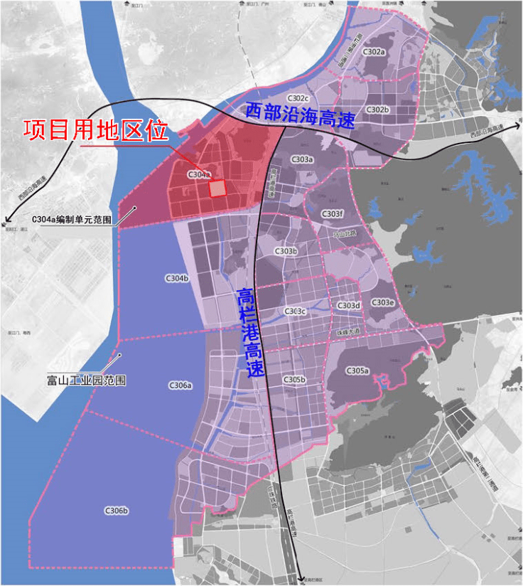 总面积约2248公顷富山工业园雷蛛北片区最新规划出炉