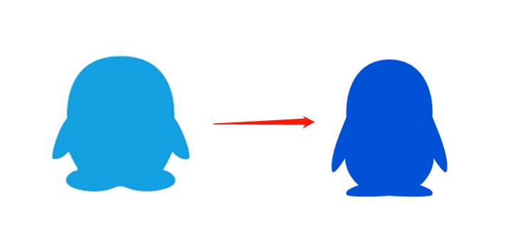 被腾讯新闻的新logo亮到!_企鹅_变化_形象