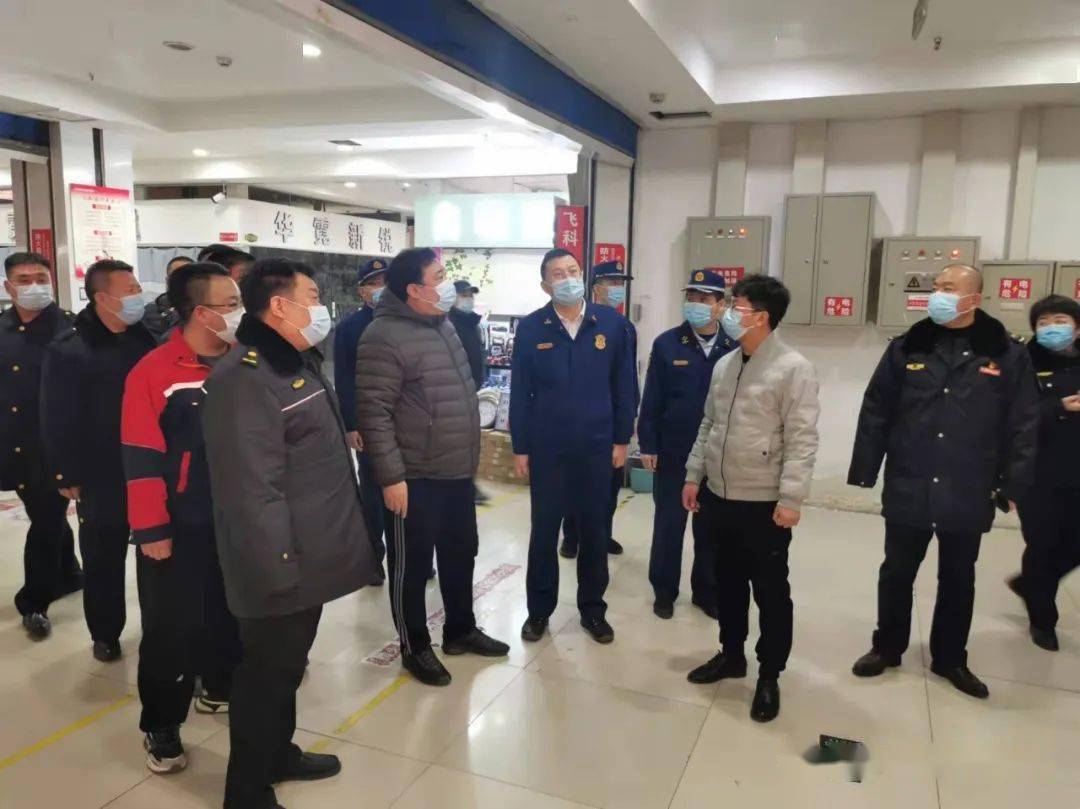 白沟新城党工委委员管委会副主任孙宝山带队检查春节期间安全生产工作