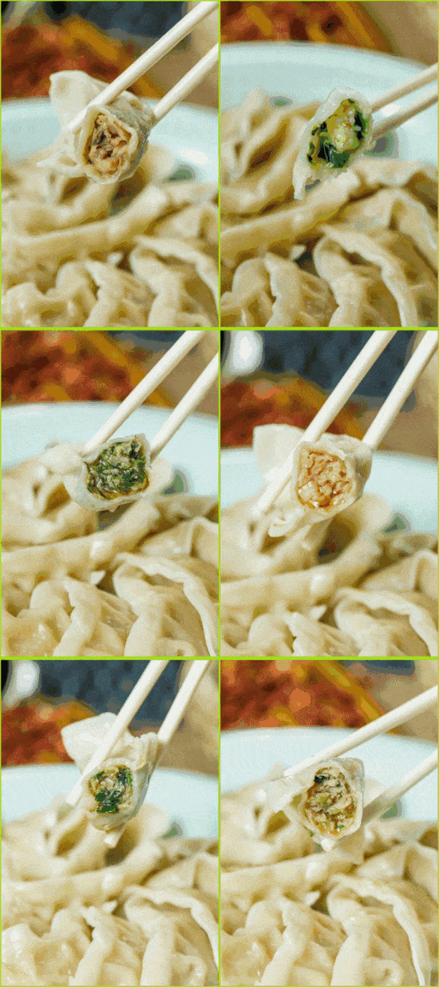 吃饺子啦动态图片图片
