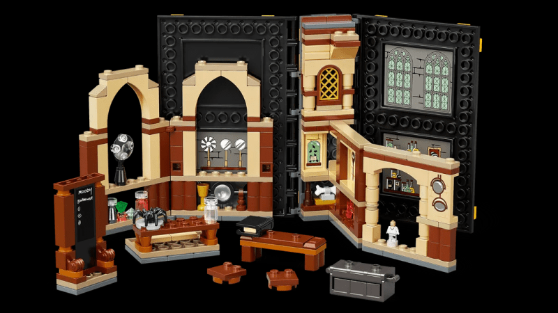 哈利波特|模玩资讯：LEGO《哈利波特》「Hogwarts Moment」 76396、76397
