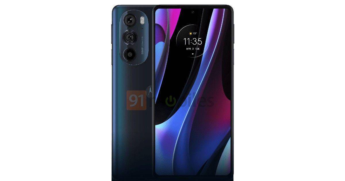 骁龙|摩托罗拉 Edge 30 Pro 渲染图泄露，确认采用 Edge X30 设计