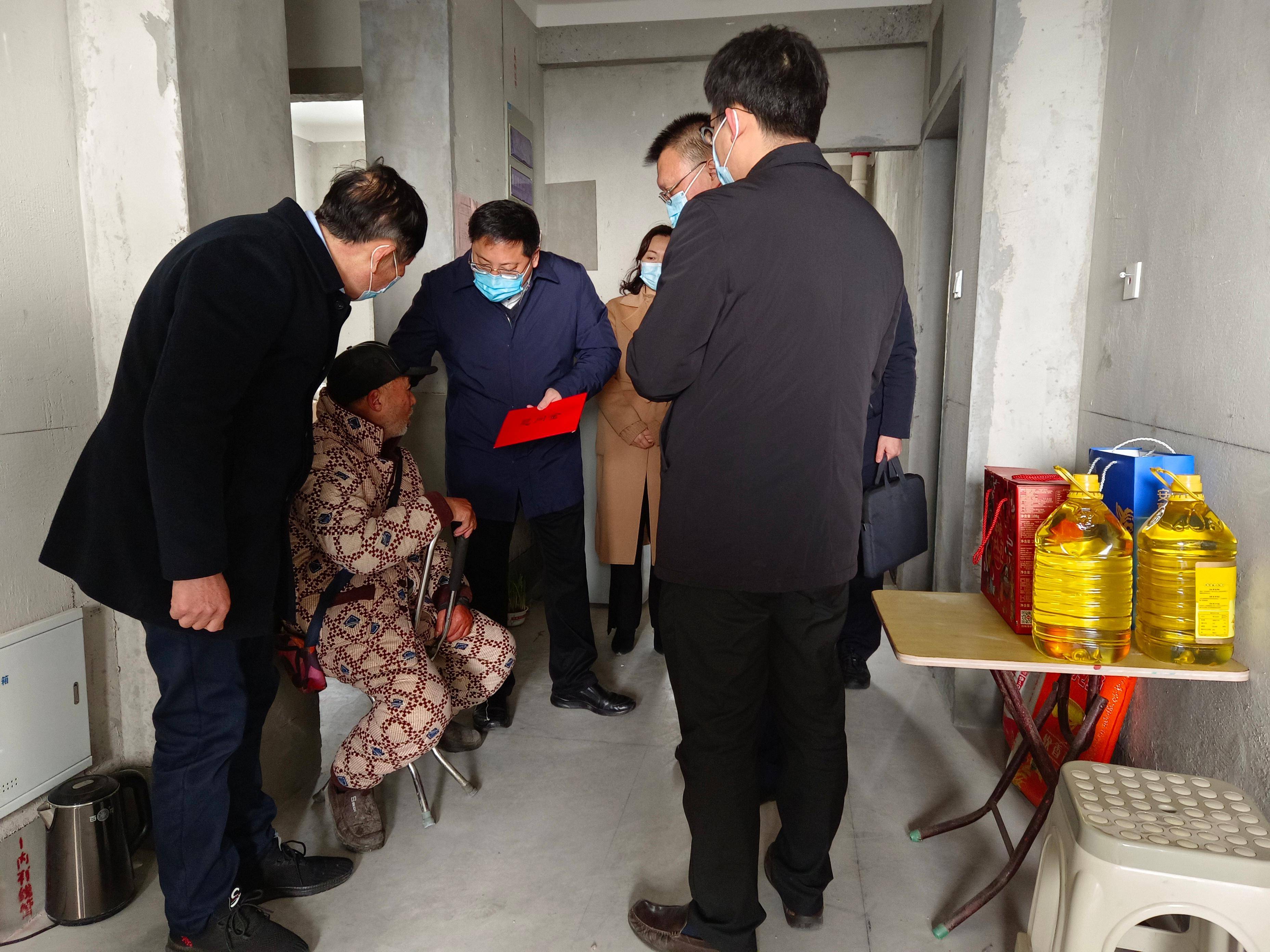 市领导到我区开展春节走访慰问活动_王晓宁_关怀_生活