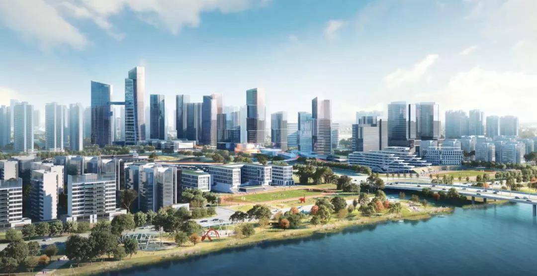 东风村改造效果图(最终以官方发布为准)不难看出,除了番禺外,"外围区"