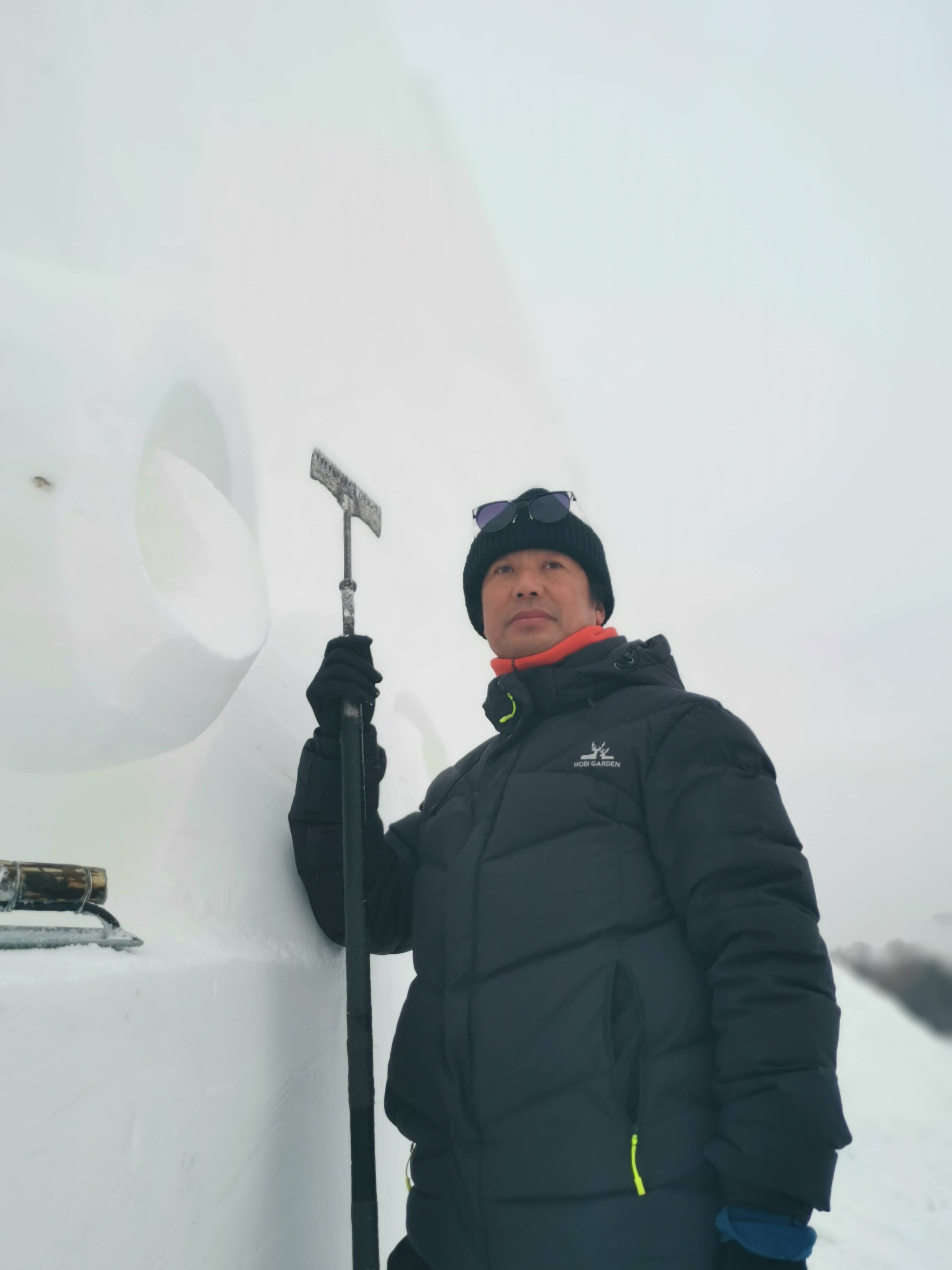 太阳岛|东北冰雪故事 ① 我在太阳岛上做雪雕