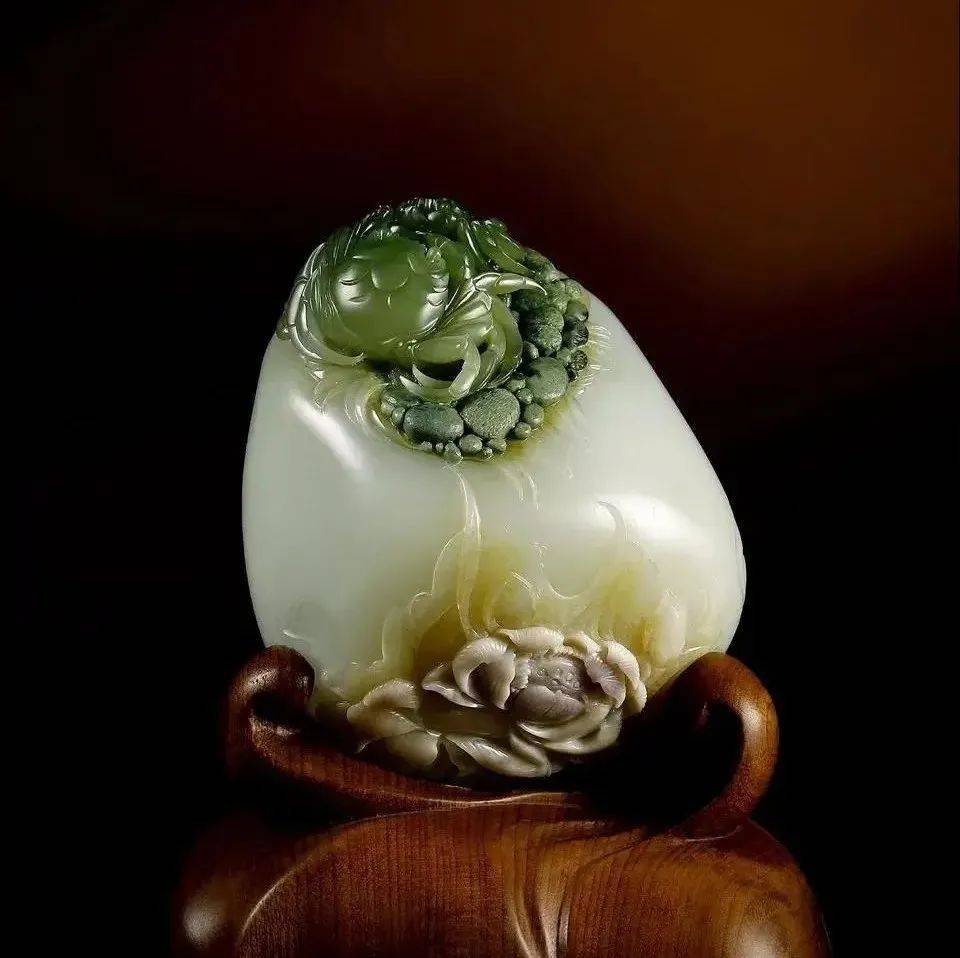 这些巧夺天工的玉雕,一般人很难看到_皮色_玉料_效果