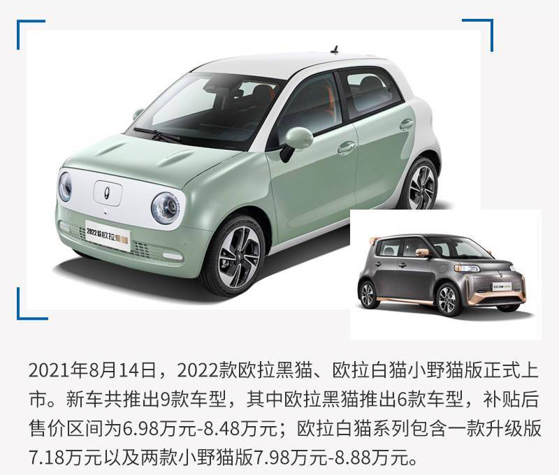 承擔起長城電動車的護城河歐拉2021年功不可沒