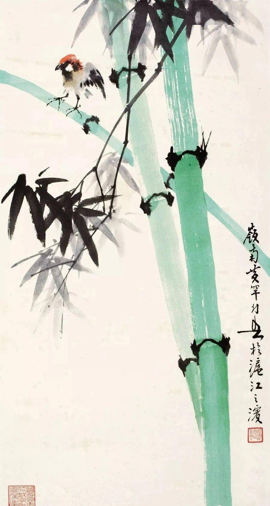 看到这些青青翠竹,让人顿感心怡神旷!