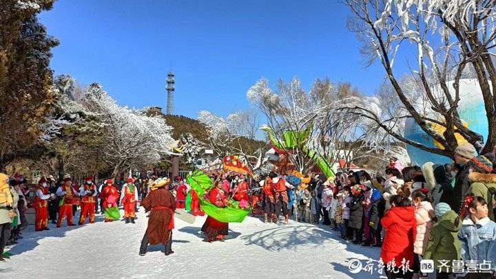 趣味冰雪项目受热捧！济南跑马岭景区迎来冰雪旅游新热潮