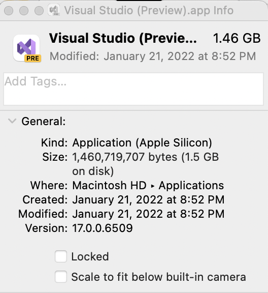 for|原生支持苹果 M1，微软 Visual Studio 2022 for Mac 预览 5 发布