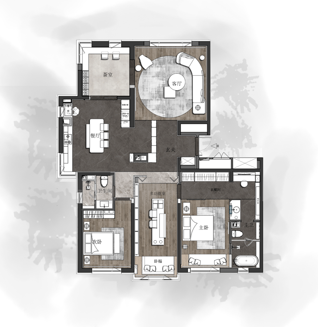 【川谷堂】唐忠汉|极致生活!_空间_平面布置_建筑