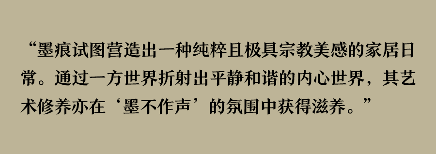 记忆“墨不作声”的艺术家：墨痕竹影，四时变化