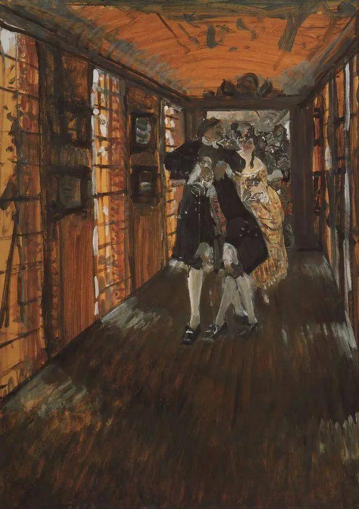 列宾爱徒谢洛夫作品欣赏