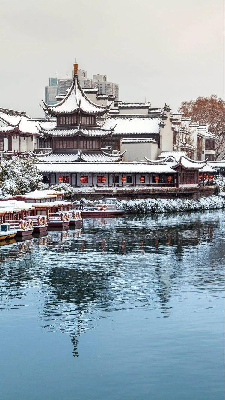 2022年杭州的雪景图片图片